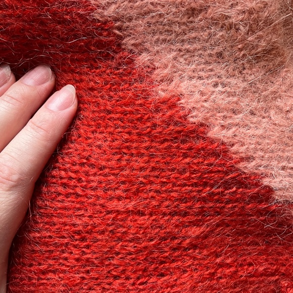 Zara Colourblock Balloon Sleeve Sweater - Picture 15 of 15